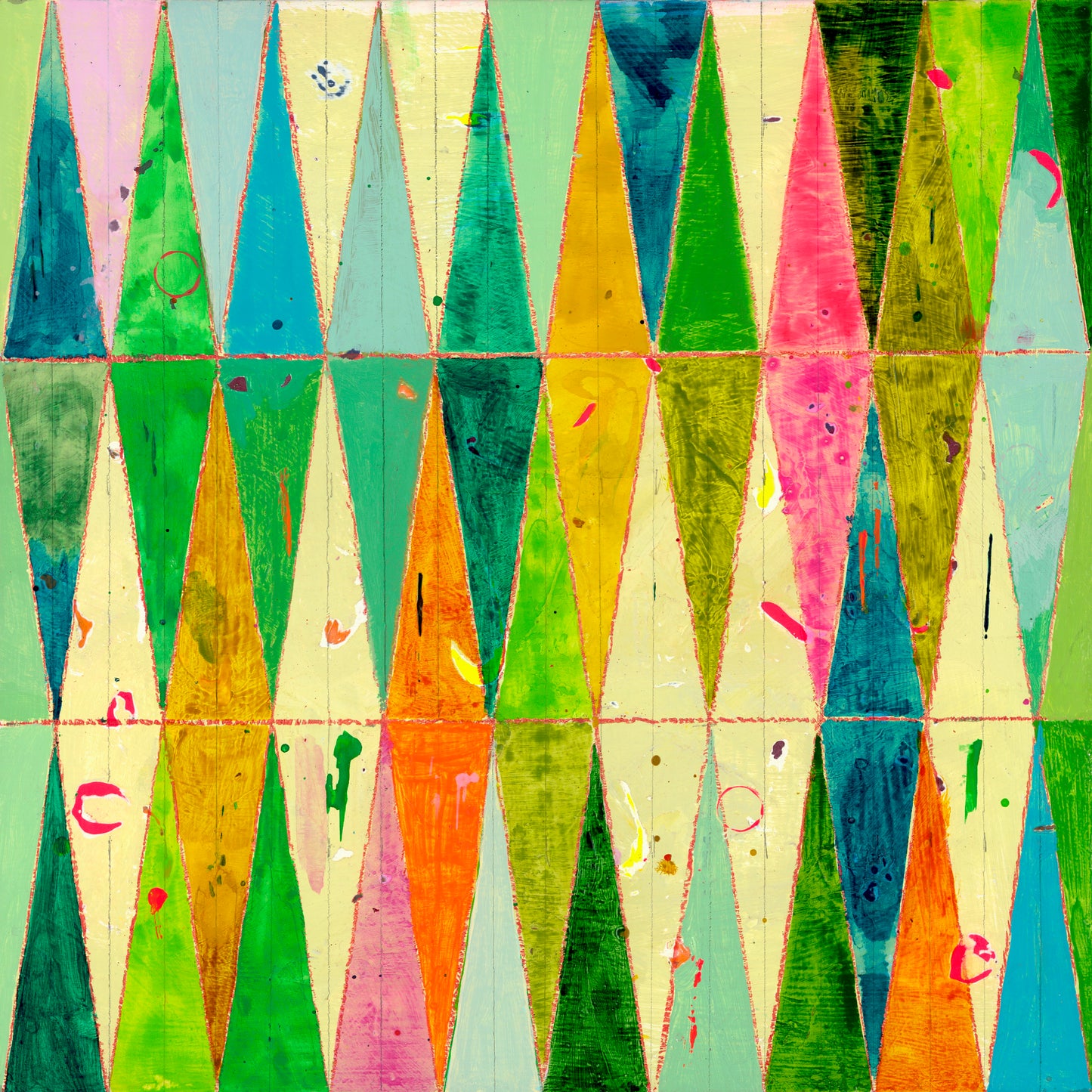 “Rumi’s Garden” 10 x 10 in.