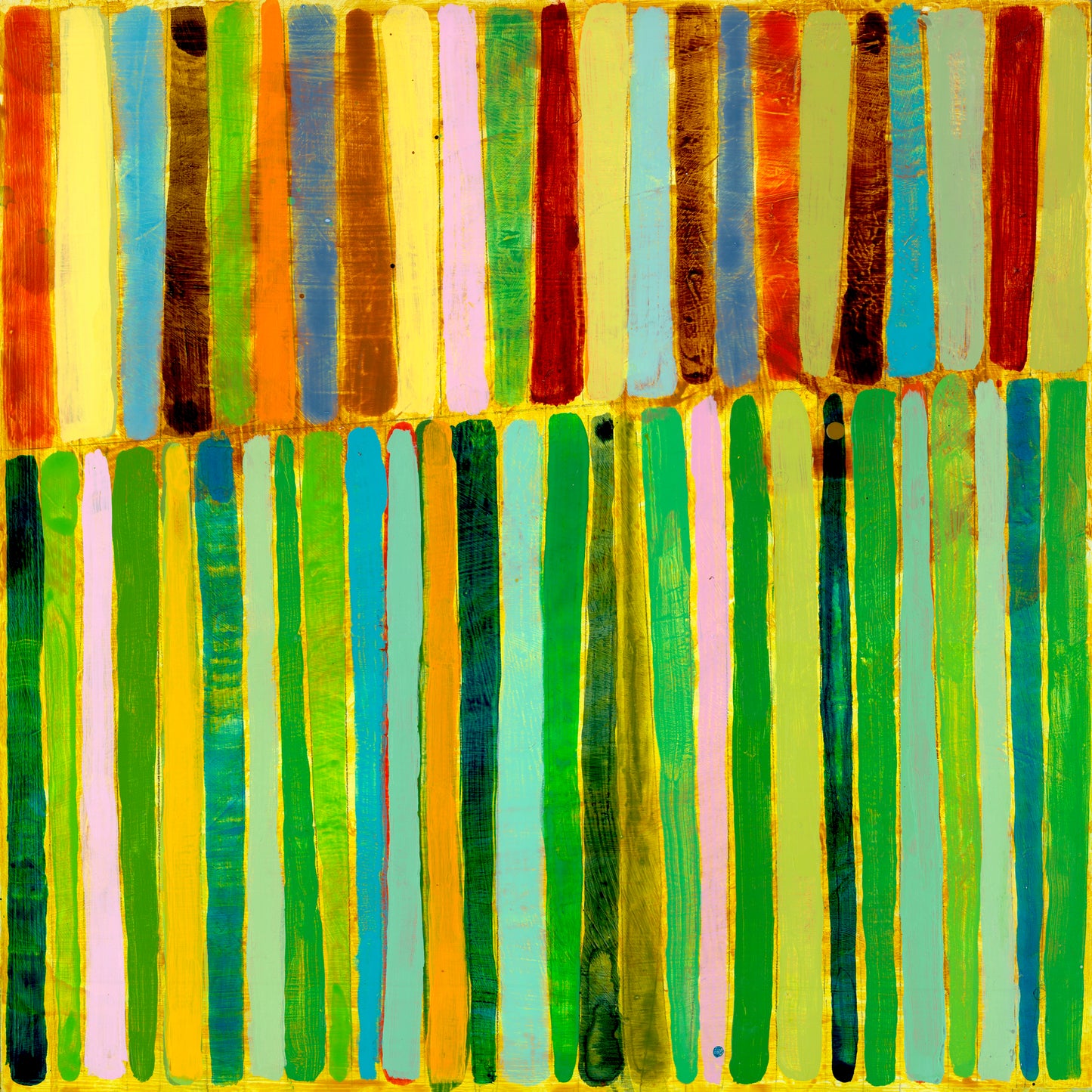 “The Glowing Gardens” 12 x 12 in.