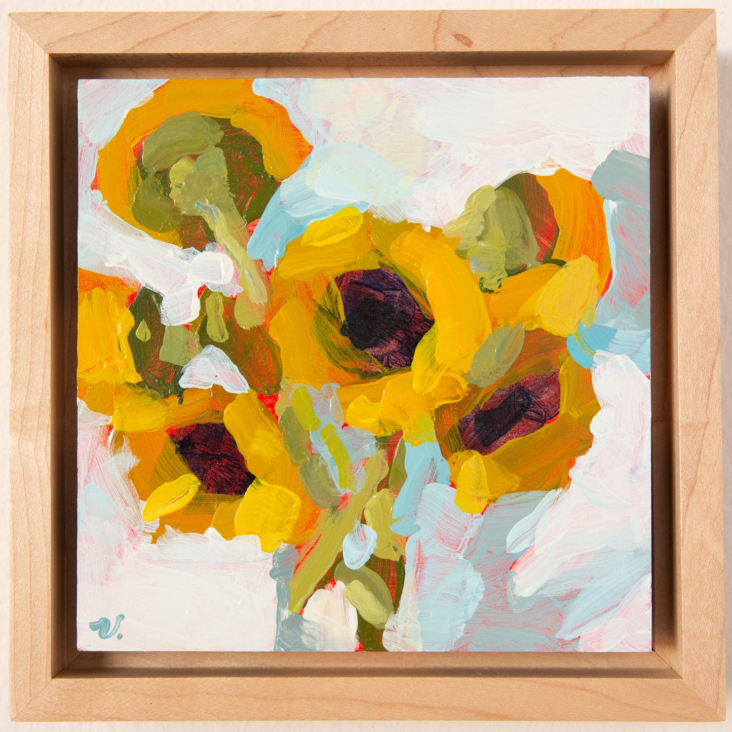 “Look at Me” 6 x 6 in.
