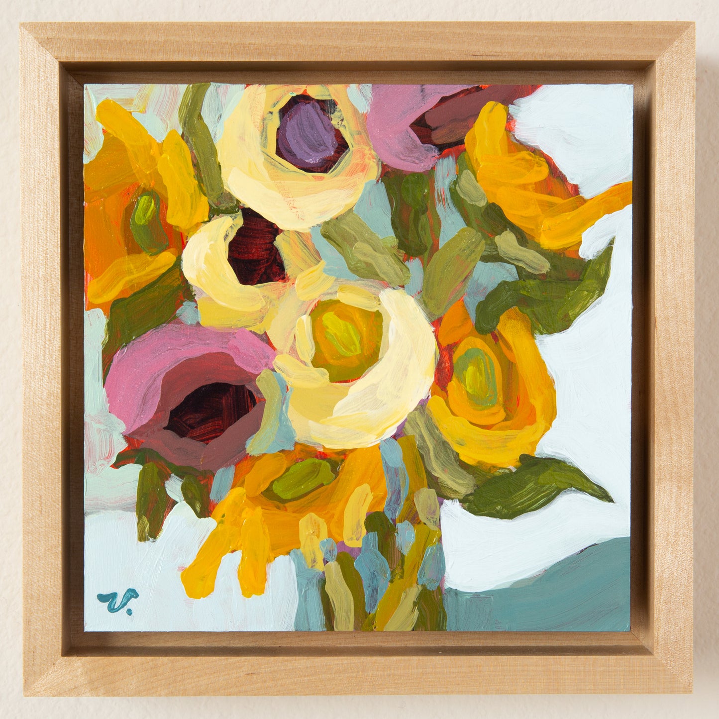“Summer Sunnies” 6 x 6 in.