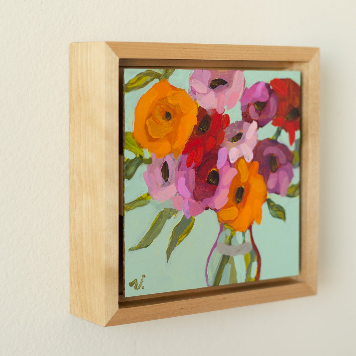 “The Friendliest Flower” 6 x 6 in.
