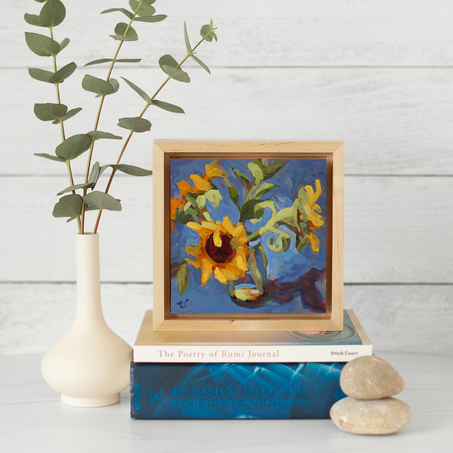 “Oh the Summer Night” 6 x 6 in.