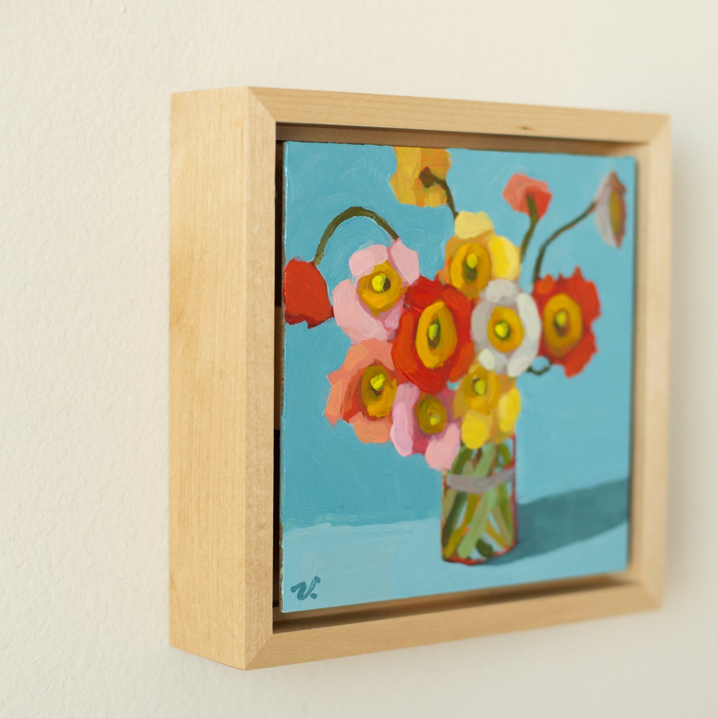 “Everything is Divine” 6 x 6 in.
