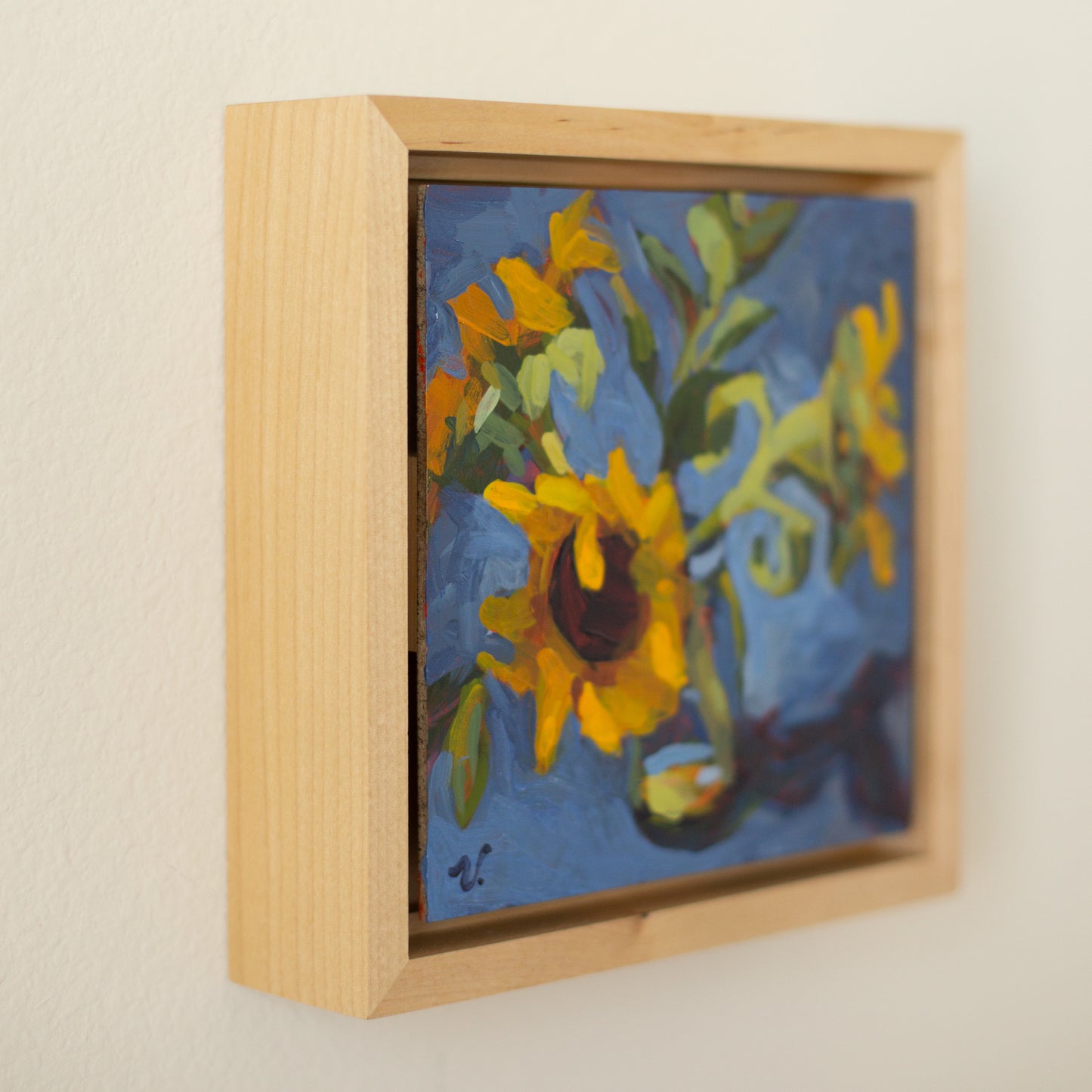 “Oh the Summer Night” 6 x 6 in.