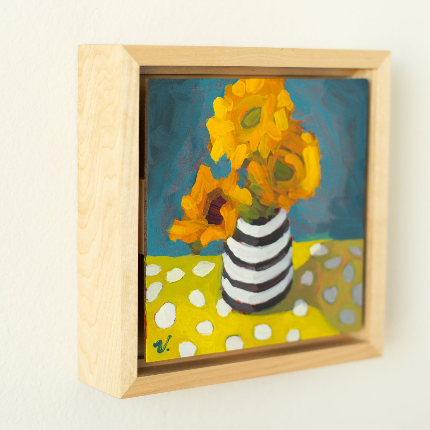 “On the Dot” 6 x 6 in.