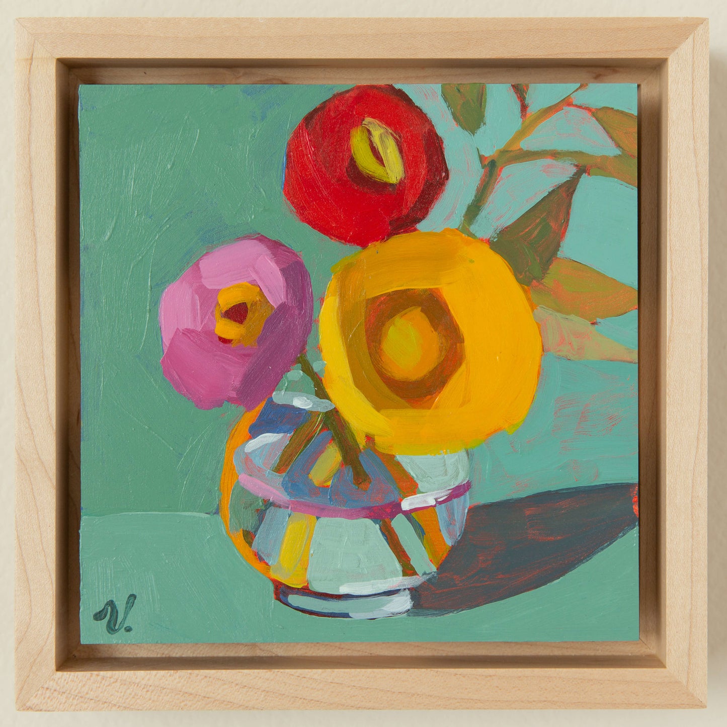 "Light and Joy and Peace"  6 x 6 in.