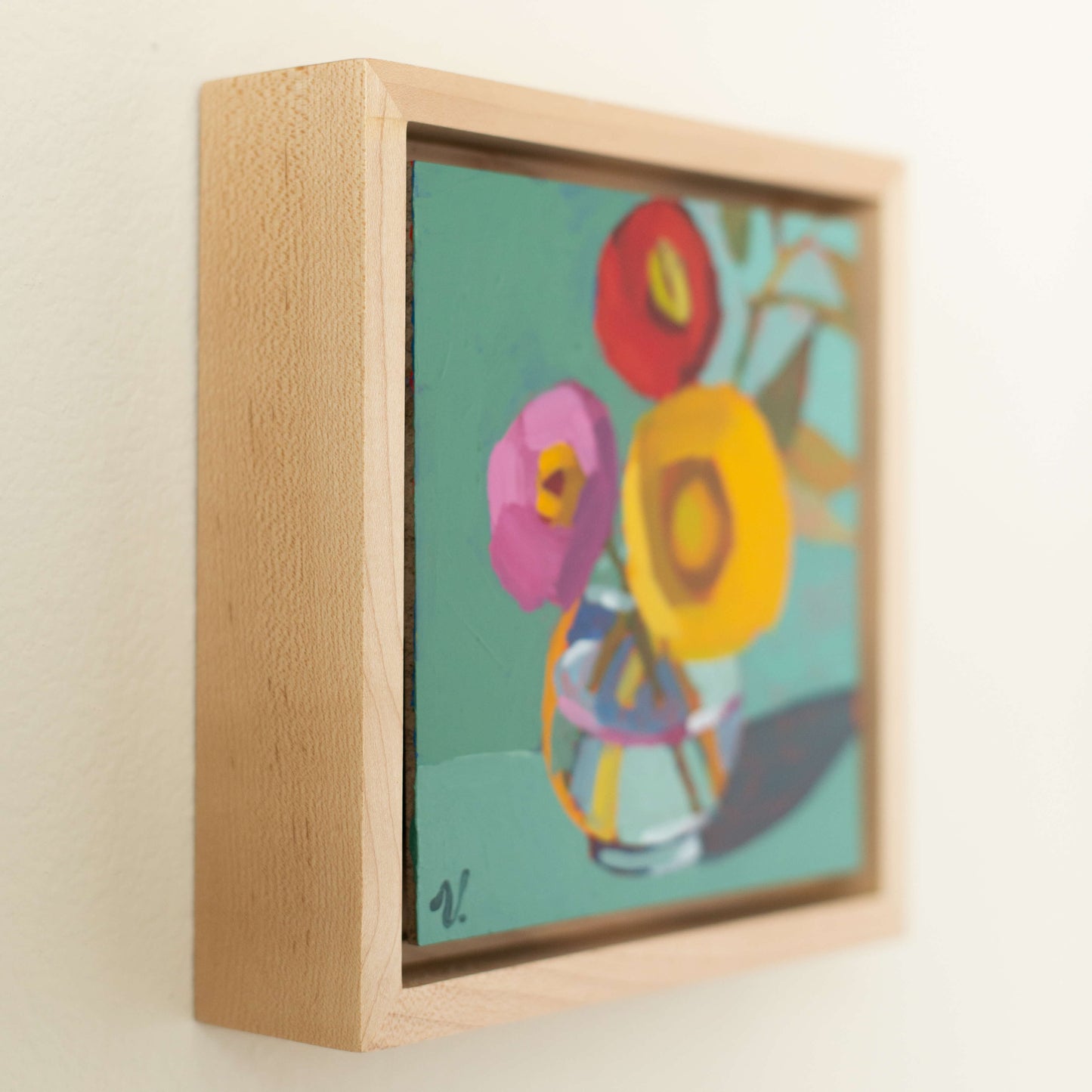 "Light and Joy and Peace"  6 x 6 in.