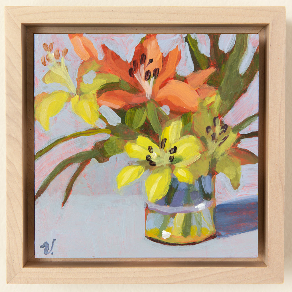 "Consider the Lilies" 6 x 6 in.