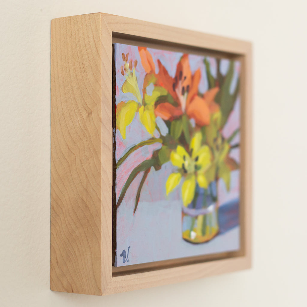 "Consider the Lilies" 6 x 6 in.