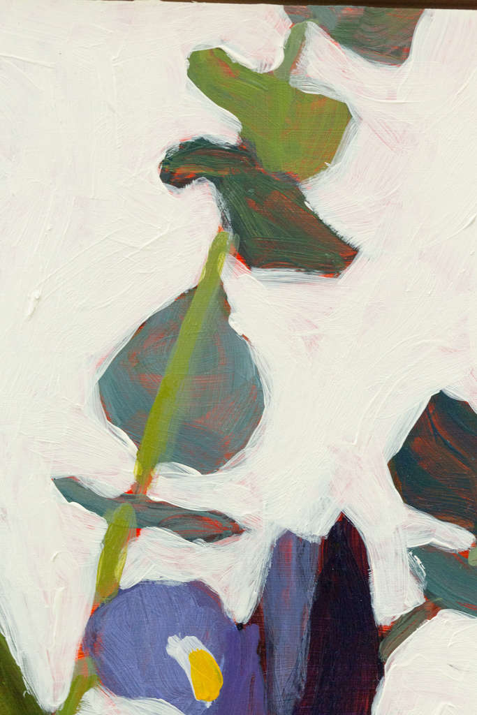 "June Trembled Like a Butterfly" 9 x 9 in.