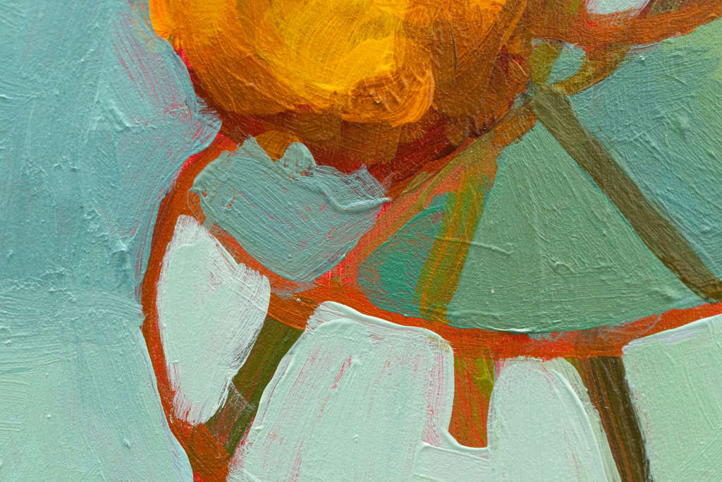 "For Rumi" 6 x 6 in.