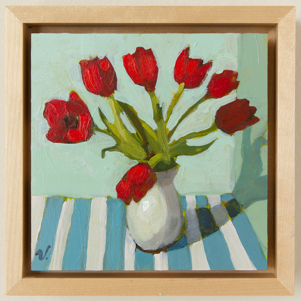 "Red Like Spice" 6 x 6 in.