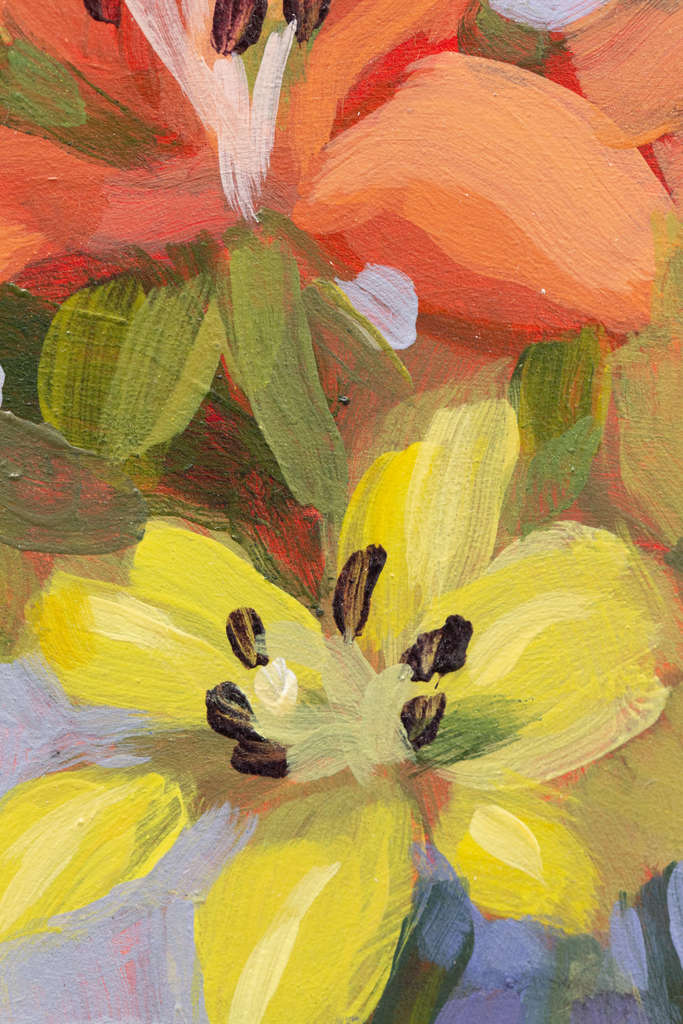 "Consider the Lilies" 6 x 6 in.