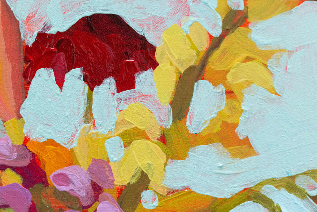 "Summer Ballet" 6 x 6 in.
