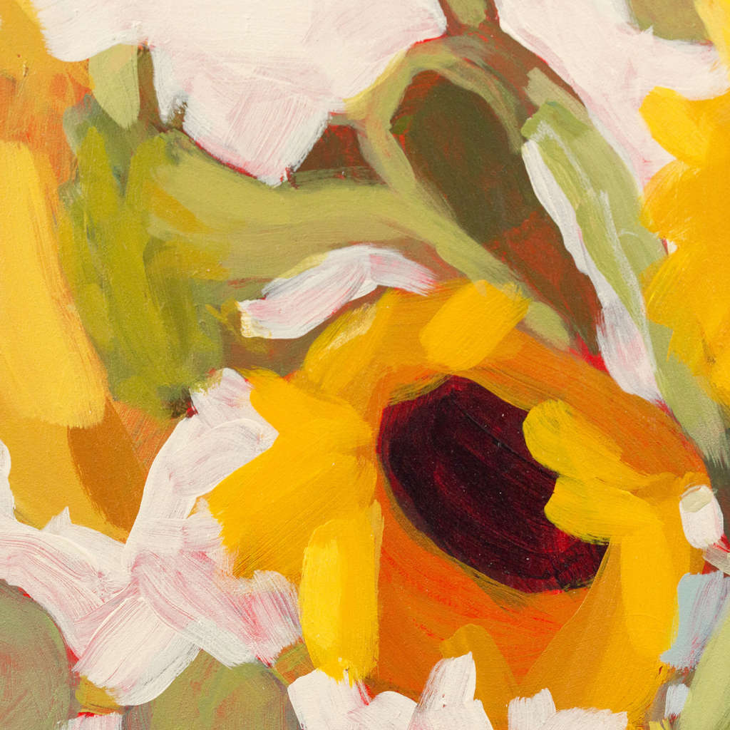 "Hello, Sun in my Face" 12 x 12 in.