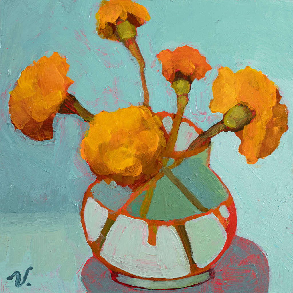 "For Rumi" 6 x 6 in.