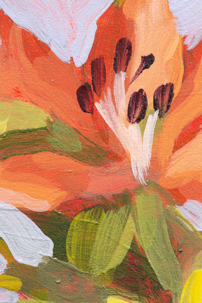 "Consider the Lilies" 6 x 6 in.