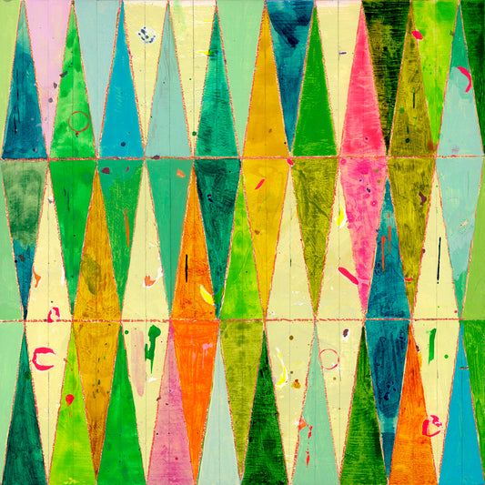 “Rumi’s Garden” 10 x 10 in.