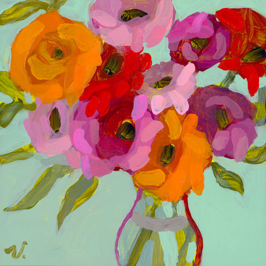 “The Friendliest Flower” 6 x 6 in.
