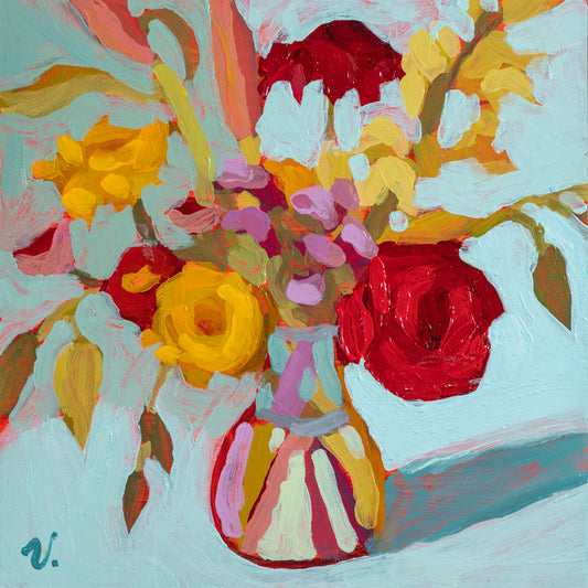 "Summer Ballet" 6 x 6 in.